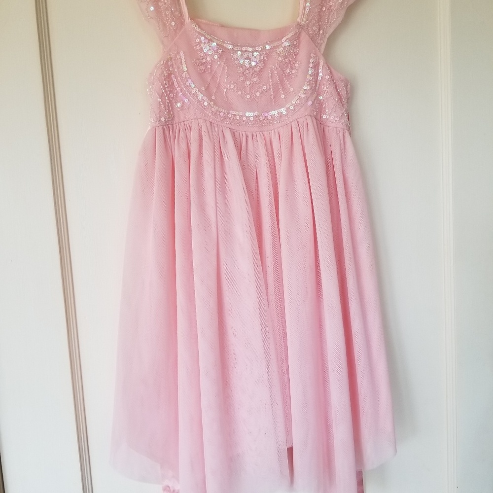 Girls pink dress